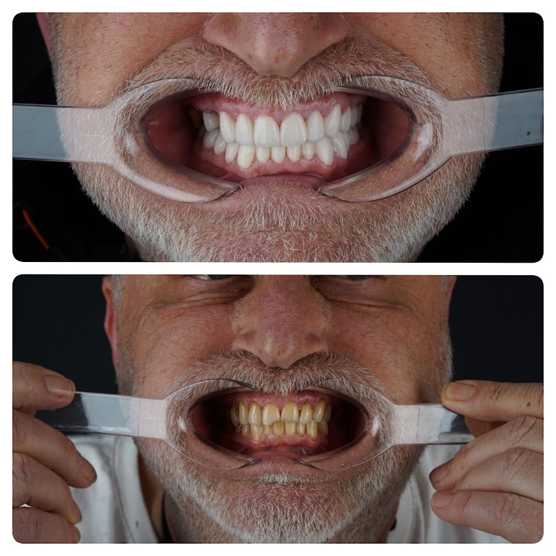 Patient photo shared in the review